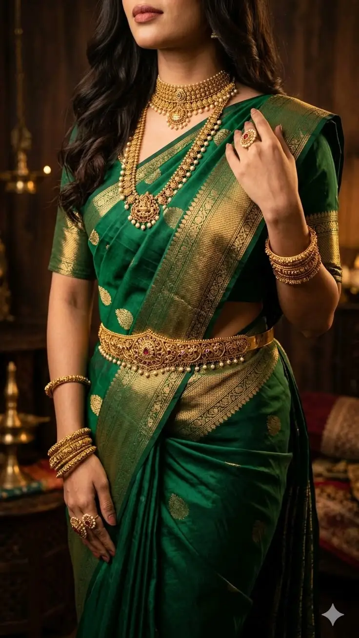 Pure Handloom Kanchivaram Pattu