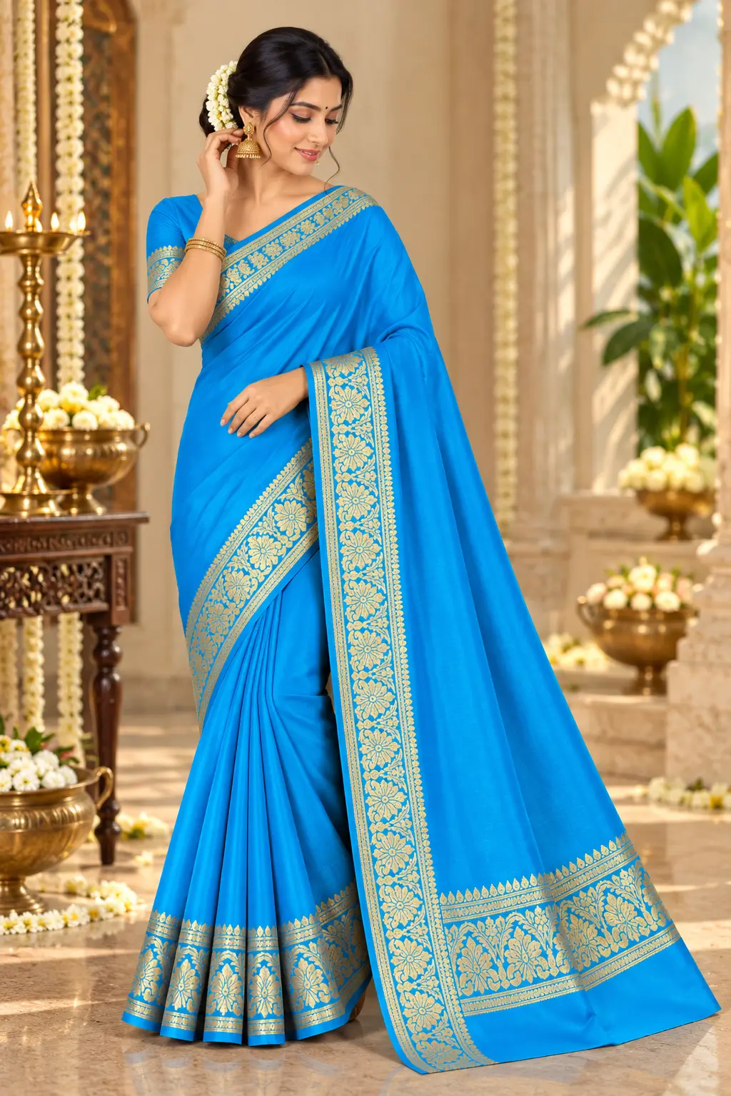 Digital Print Saree